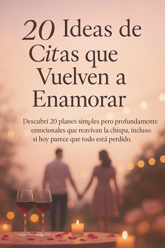 💞“20 Ideas de Citas que Vuelven a Enamorar”